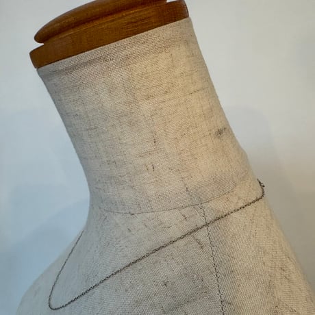 vintage シルバー チェーン ネックレス