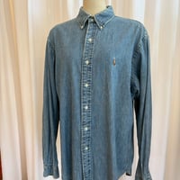 90s Ralph Lauren 旧タグ デニムシャツ