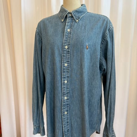 90s Ralph Lauren 旧タグ デニムシャツ