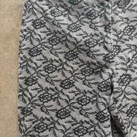 MADE IN USA ９０s レース総柄　Y2K パンツ