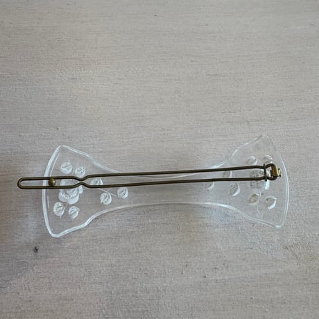 antique スケルトン ヘアクリップ