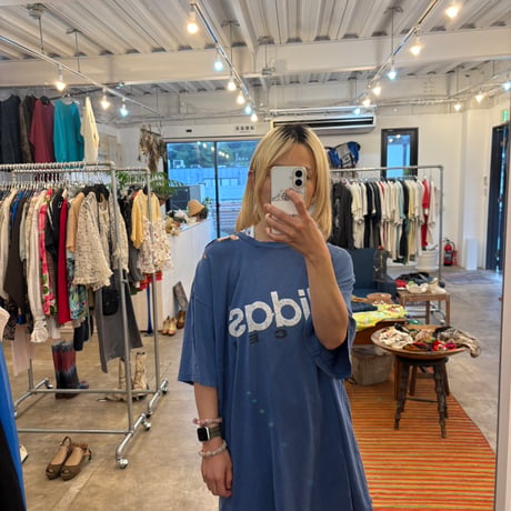 90s adidas SOCCER ボロTEE