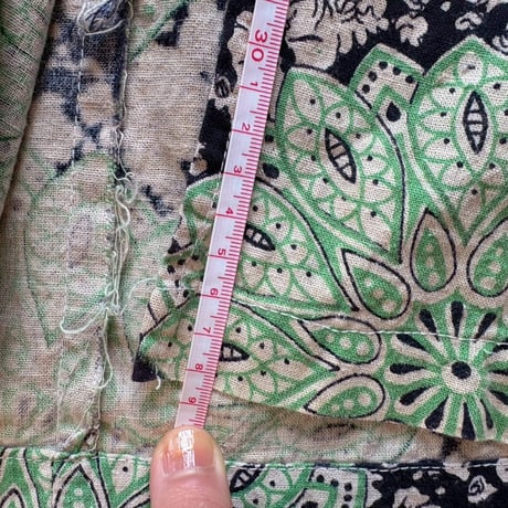 Made in Pakistan スリット入り コットン100 ドレス