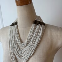 Antique ビーズ ネックレス