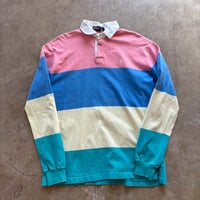 USA MADE Ralph Lauren パステルカラー　ラガシャツ