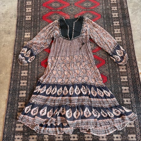70s vintage indian dress