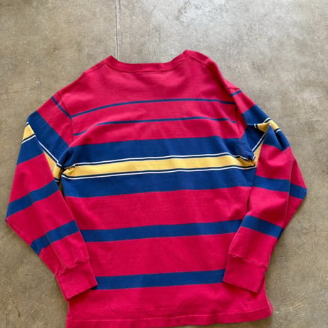 90s　ボーダー　ロンTEE