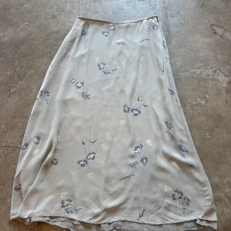 RALPH LAUREN SILK100 花柄スカート