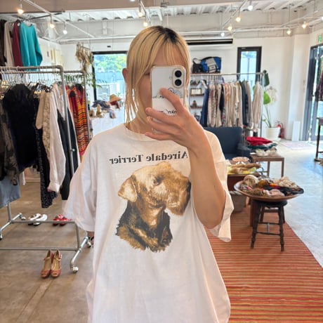 90s Airedale Terrier TEE