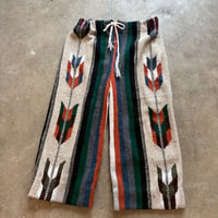ちょっと厚手コットン柄パンツ