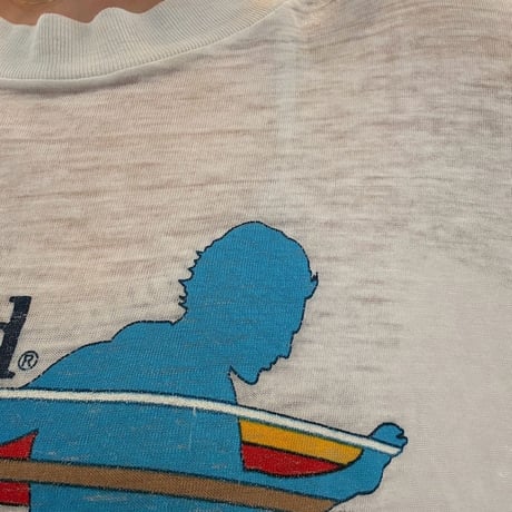 VINTAGE Budweiser ロゴ入り ボロ ロンTEE