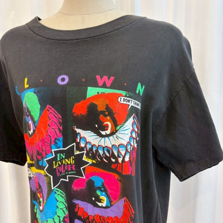 USA MADE 90s CLOWN ブラック TEE