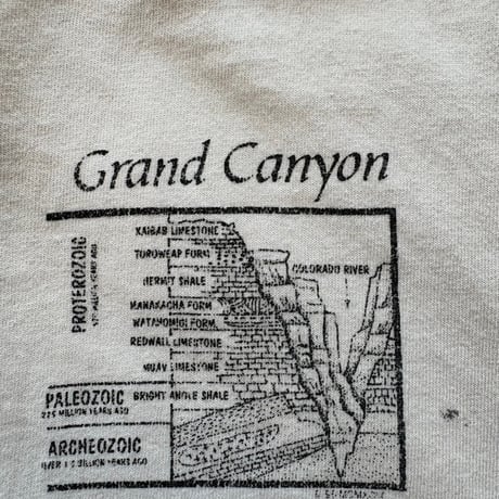 グランドキャニオン　地層　ボロTEE