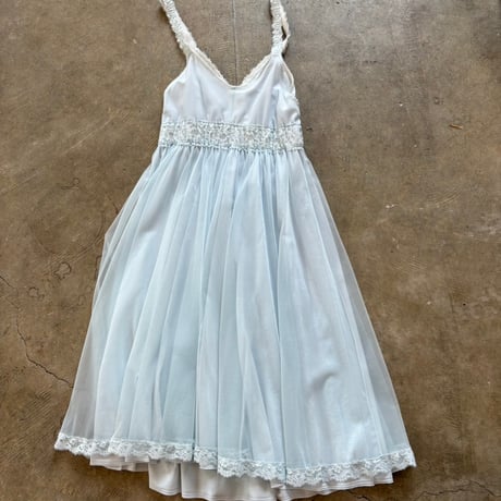 50s antique ランジェリー　キャミソールドレス