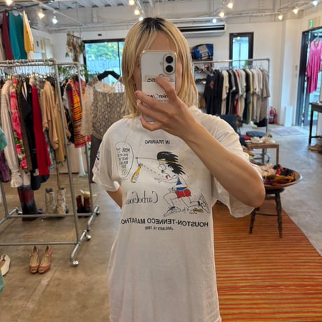 90s FRUIT OF THE LOOM USA made マラソンTEE