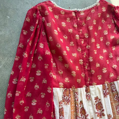 70s vintage Candi Jones California ドレス
