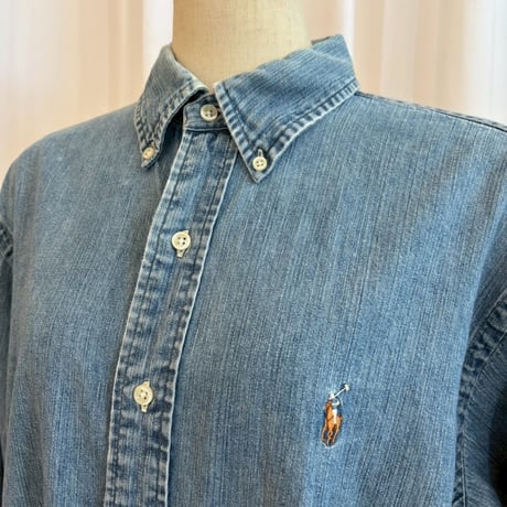 90s Ralph Lauren 旧タグ デニムシャツ