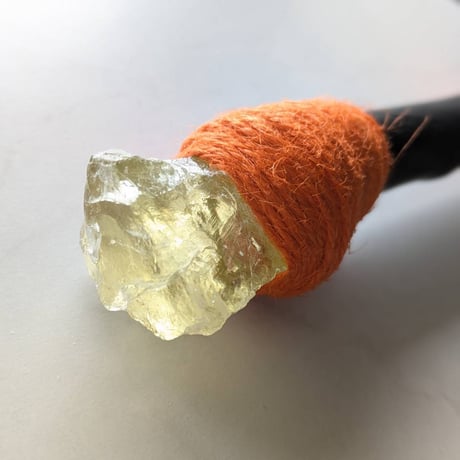 現実を動かし始めるためのワンド｜シトリン×水晶スフィア