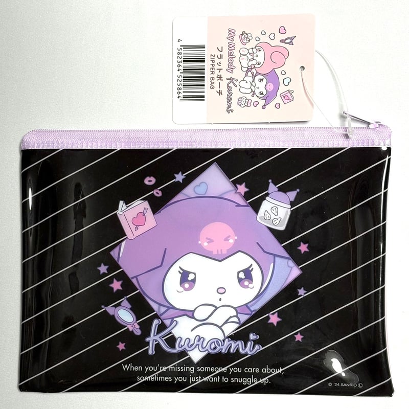 新品・正規品】マイメロ＆クロミ ポーチ / My Melody Kuromi Pouch |