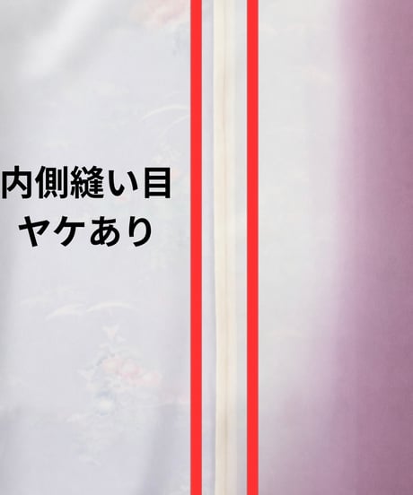 訪問着　濃紺　桜流水訪問着｜らくらく着物