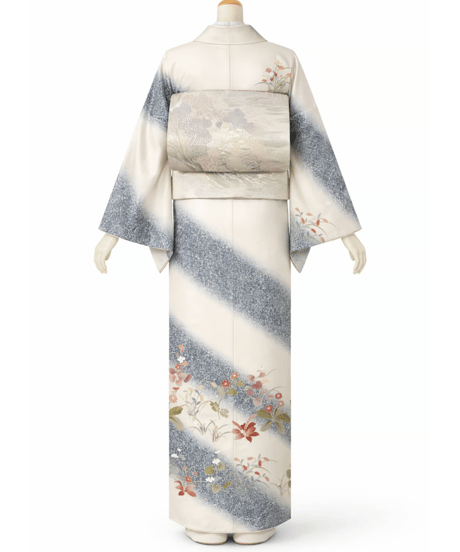 訪問着　淡雪ぼかし上品｜らくらく着物