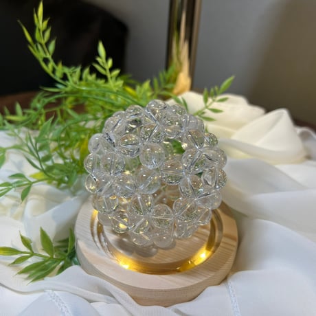【フラーレン】水晶12ミリ（￥26,700）