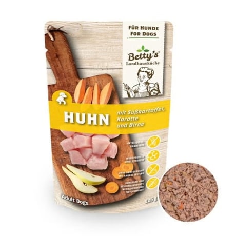 ベティおばあちゃんのドッグフード 鶏肉とさつまいものブイヨン煮込み for Dog