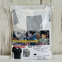 エバナース　紳士抗菌防臭メッシュTシャツ2枚組　ホワイト