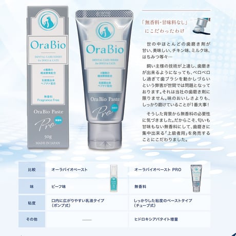 OraBio オーラバイオペーストPRO  [無香料]