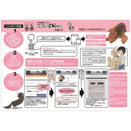 迷子札　Ｍサイズ