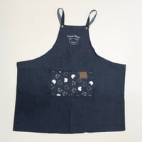 リラデニム エプロンロング