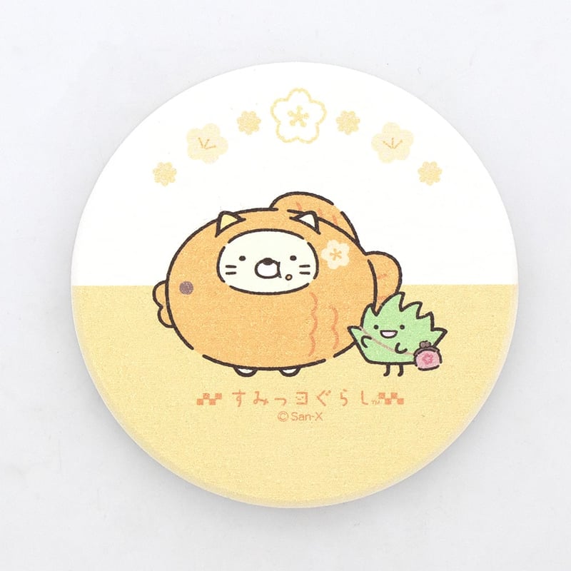 ❌懐かしい好き*.(๓´͈ ˘ `͈๓).*新品　コースター 珪藻土コースター たいやき | T-CHARACTER STORE