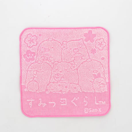 ミニタオル みんなでまったり 丸