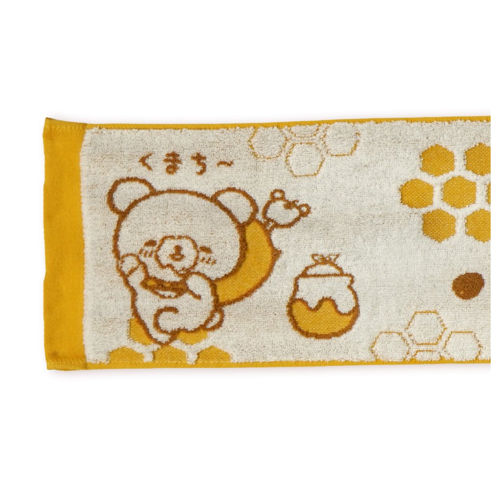 ジャガードマフラータオル はちみつたんけん隊 | T-CHARACTER STORE