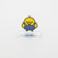 リラデニム アクリルスタンド キイロイトリ