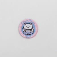 すみデニム ワッペン しろくま PK