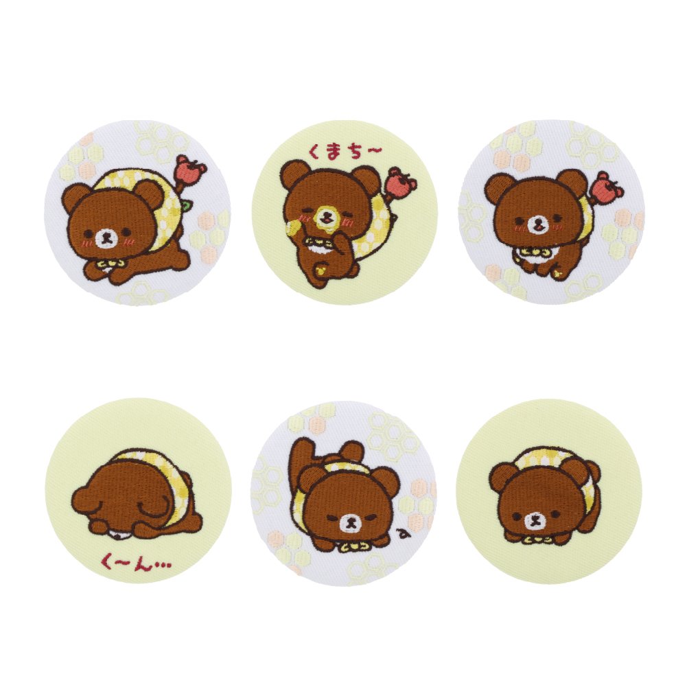 TD刺繍缶バッジ はちみつ BOX | T-CHARACTER STORE