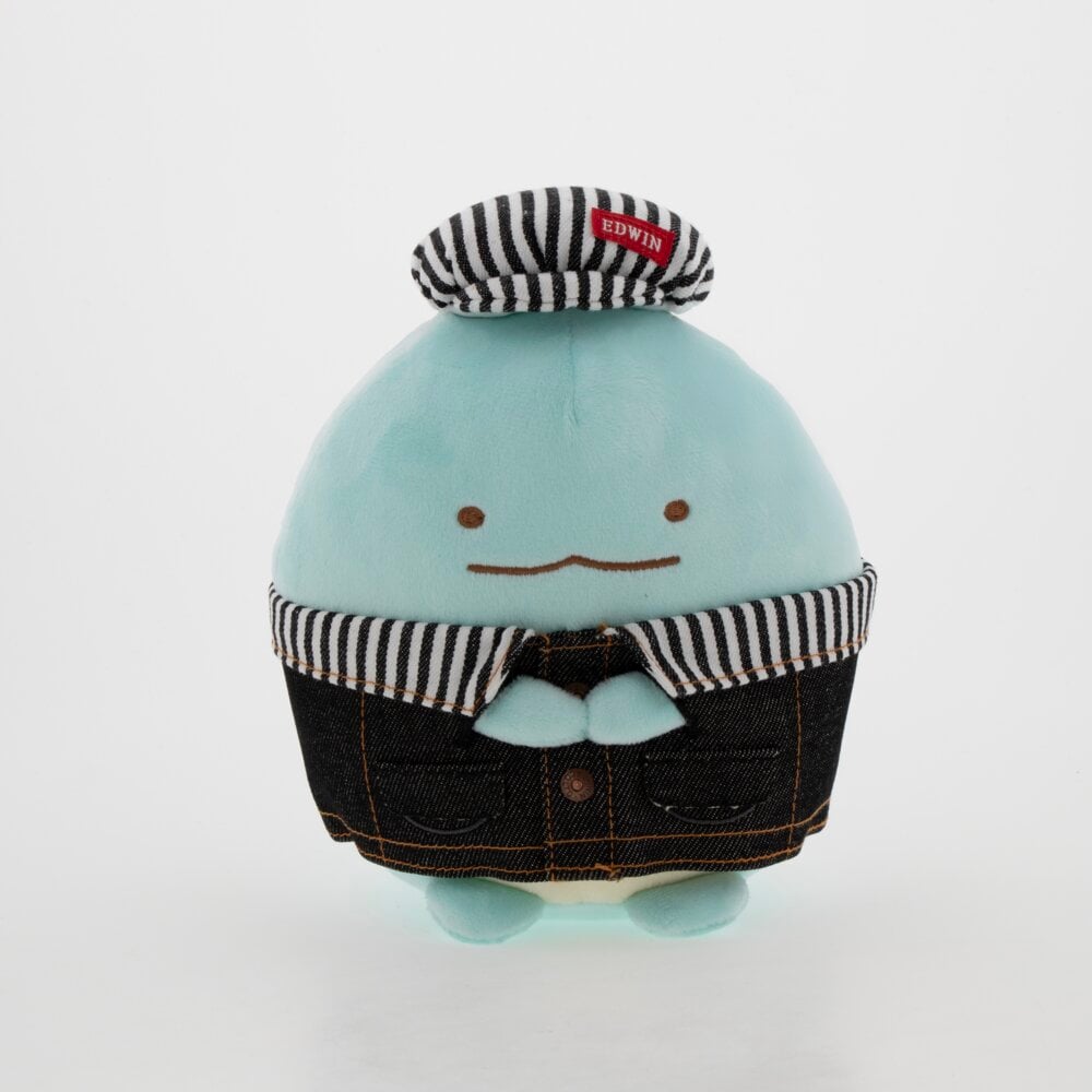 EDWIN ぬいぐるみ デニム素材 EDWIN デニムぬいぐるみ とかげ | T-CHARACTER STORE