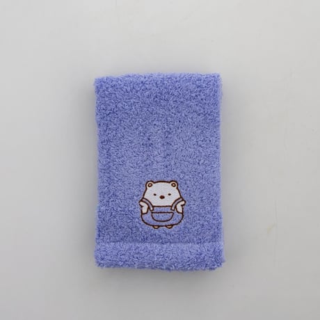 すみデニム 今治ハンドタオル しろくま
