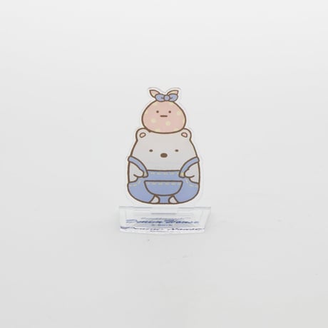 すみデニム アクリルスタンド しろくま