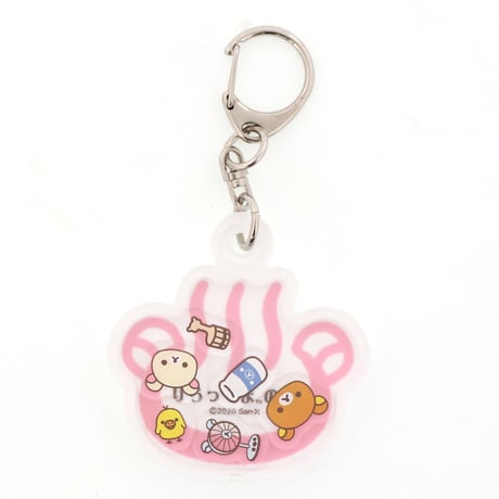 シャカシャカキーホルダー【温泉】