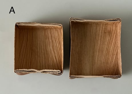 檳榔葉鞘箱 XXS