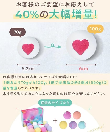 Relysia® バスボム <入浴剤>　12個セット