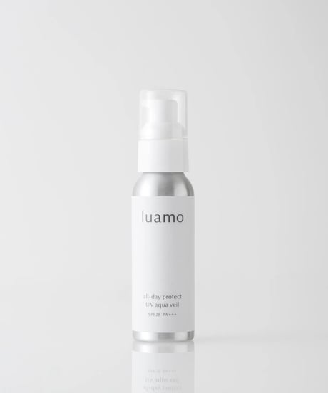luamo【ルアモ　オールデイ　プロテクト　ＵＶアクアヴェール　SPF28　PA＋＋＋　50g】石油由来成分・紫外線吸収剤不使用【エシカルな日焼け止め】