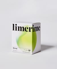 昼用スリム 24cm 10枚入 バンブーサニタリーパッド limerime(ライムライム)ビオ ナプ