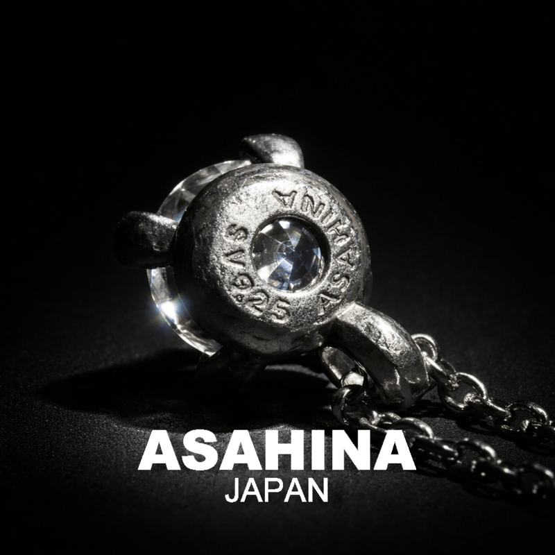 ASAHINA 8mm モアサナイト ネックレス SV925シルバー | ASAHINA J