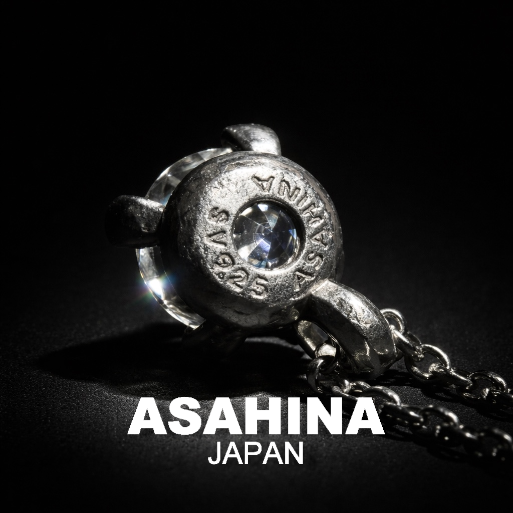 ASAHINA 8mm モアサナイト ネックレス SV925シルバー | ASAHINA J
