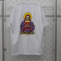 APPAREL｜PINTAR A SANTA MUERTE Artwork by HIROTTON SS Shirt（WHITE）