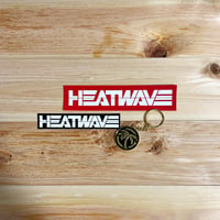 HEAT WAVE VISUAL ヒートウェーブビジュアル キーホルダー チャーム ロゴ デカール ステッカー セット HWV00005