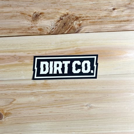 DIRT CO. ダート社 ロゴ デカール ステッカー 2枚セット DIRT00001